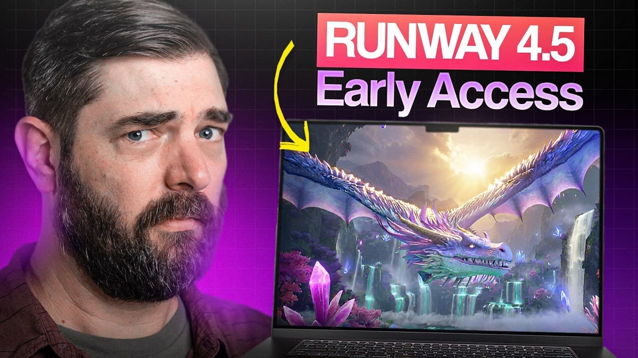 I Got Early Access to Runway 4.5 + Kling AI Demo